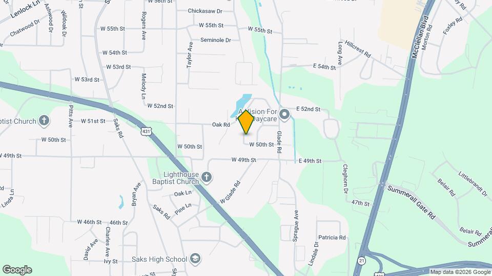 5009 Buggy Ln Map and Location Details