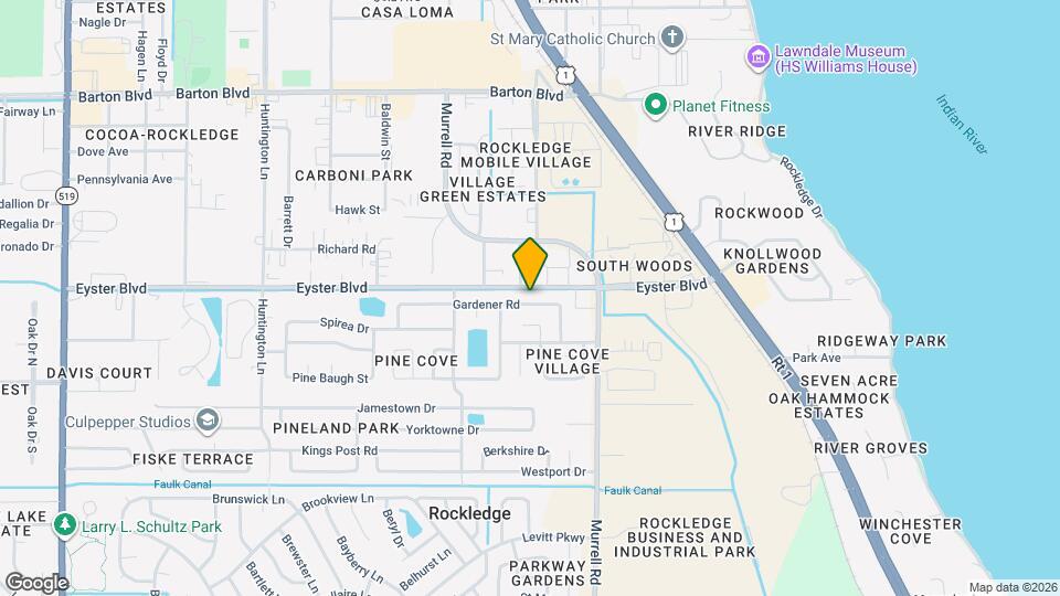 816 Gardener Rd Map and Location Details