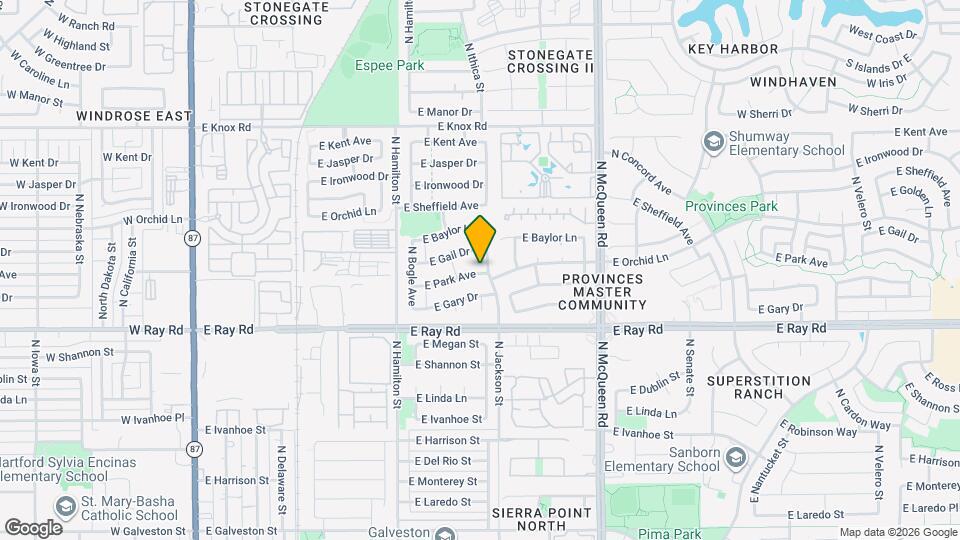 778 E Park Ave Map and Location Details