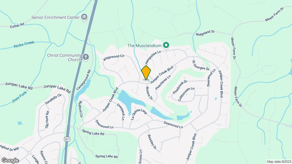 254 Juniper Creek Blvd Map and Location Details
