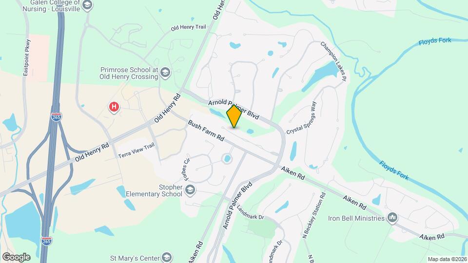 15215 Abington Ridge Pl Map and Location Details