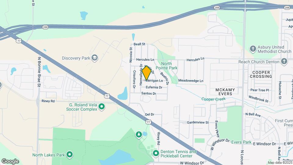 1521 Carrigan Ln Map and Location Details