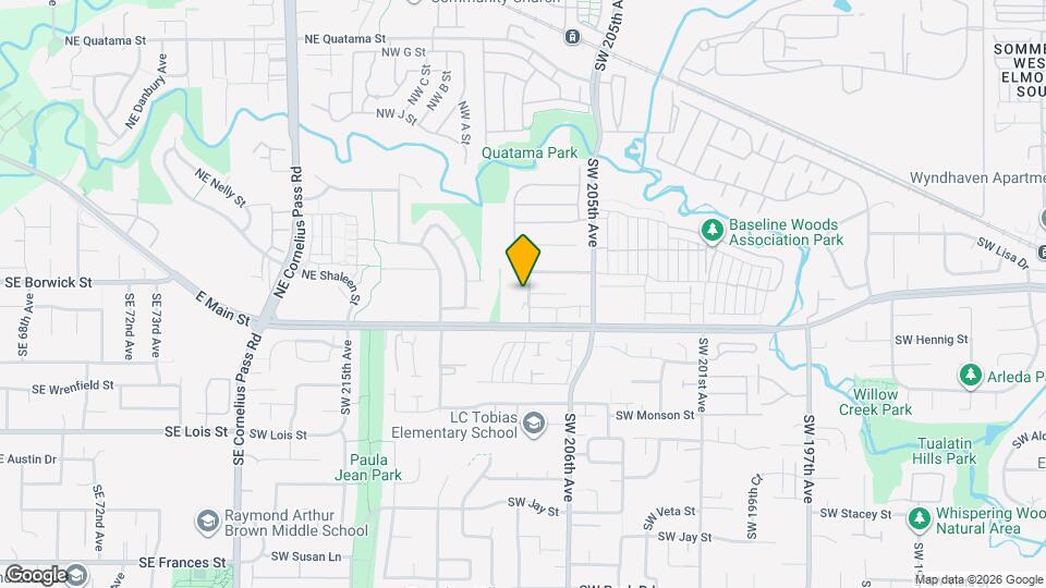 519 SW 207th Ave Map and Location Details