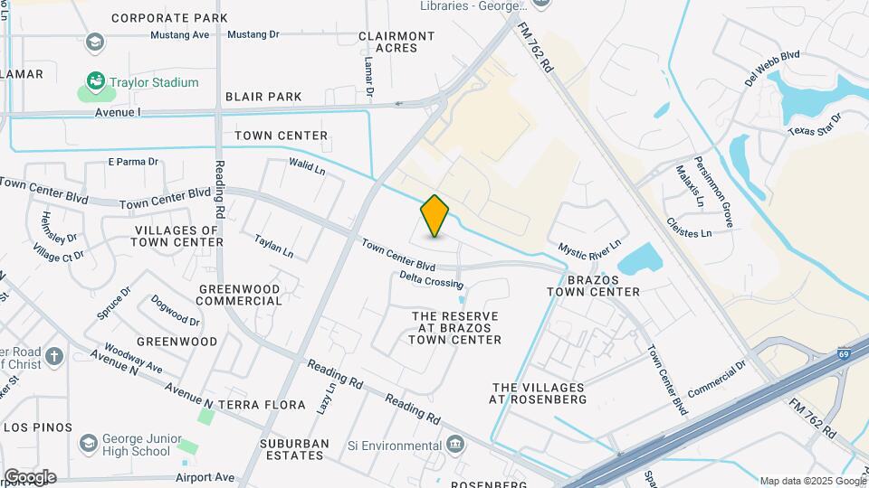 6602 Auburn Terrace Ln Mapa y Detalles de la Ubicación