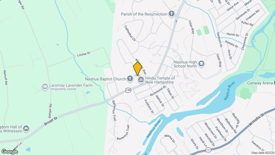 8 Normandy Way Mapa y Detalles de la Ubicación