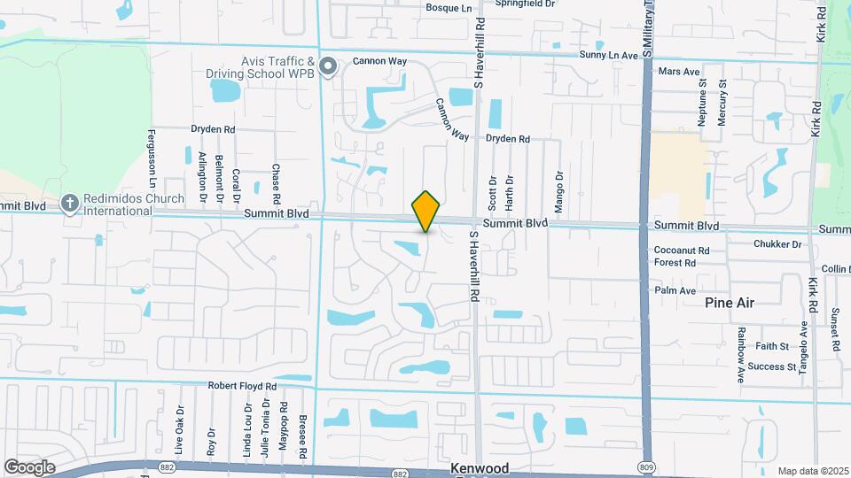 1057 Summit Trail Cir Map and Location Details