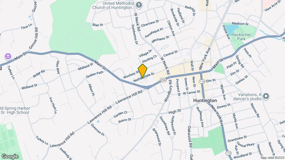 42 Nathan Hale Dr Map and Location Details