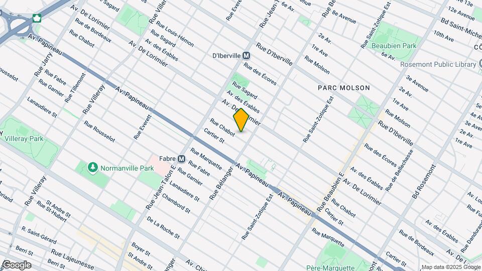 6983 Chabot St Map and Location Details