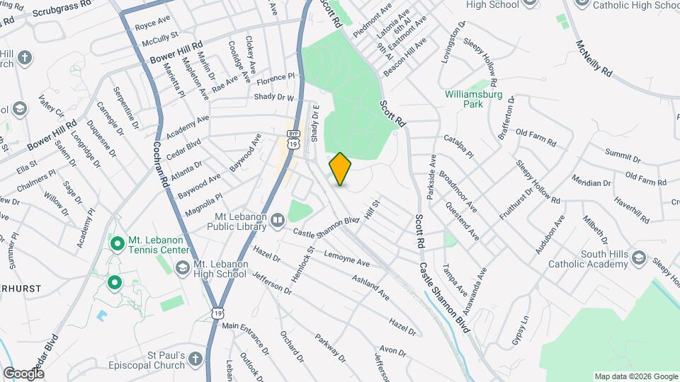 755 Shady Dr E Map and Location Details