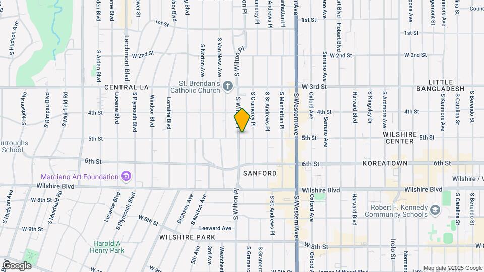 456 S Wilton Pl Map and Location Details