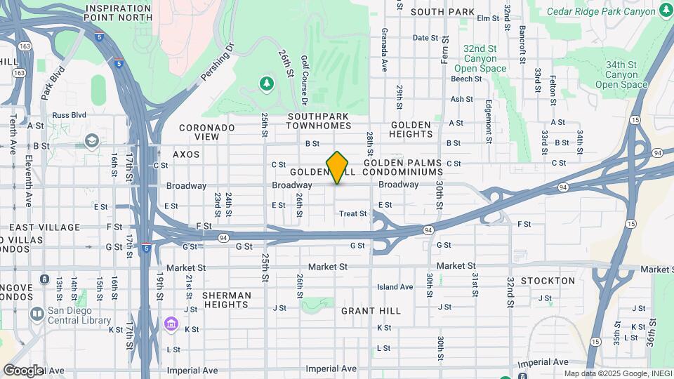 939 27th St Map and Location Details