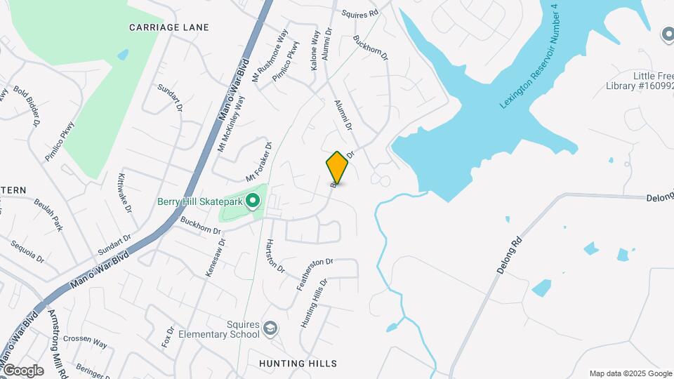 3394 Buckhorn Dr Map and Location Details