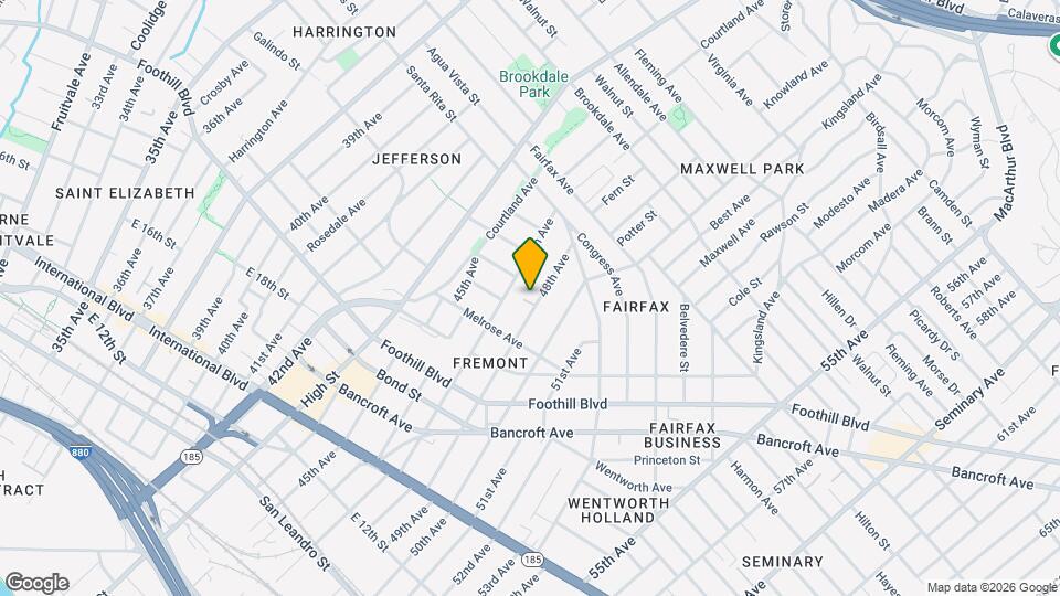 2169 48th Ave Map and Location Details