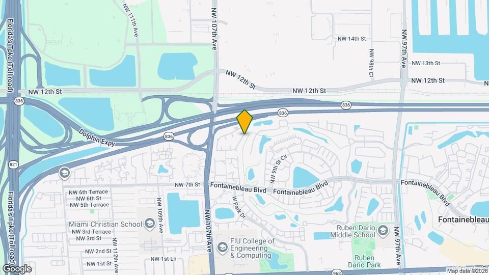 933 NW 106th Ave Cir Map and Location Details