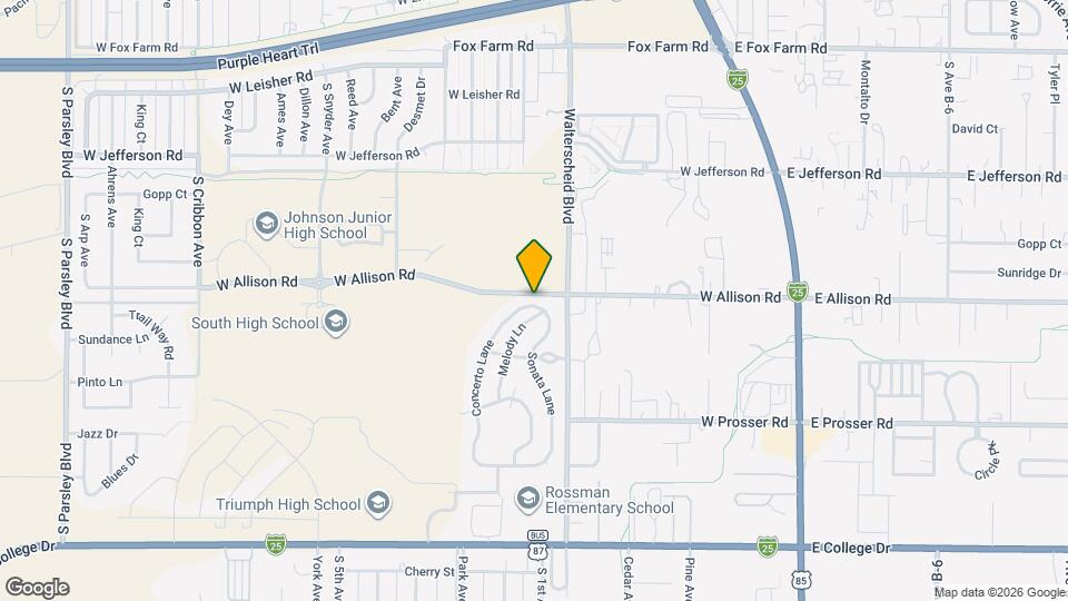 914 Concerto Lane Map and Location Details