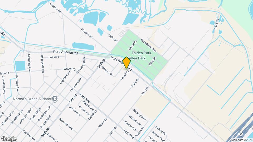 7261 Terrell St Map and Location Details