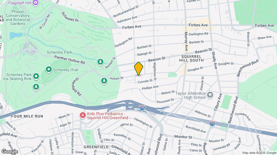 5510 Hobart St, Unit 5510 Map and Location Details