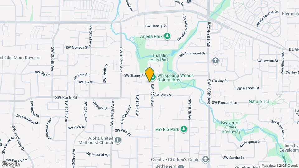 1475 SW 192nd Ave Map and Location Details