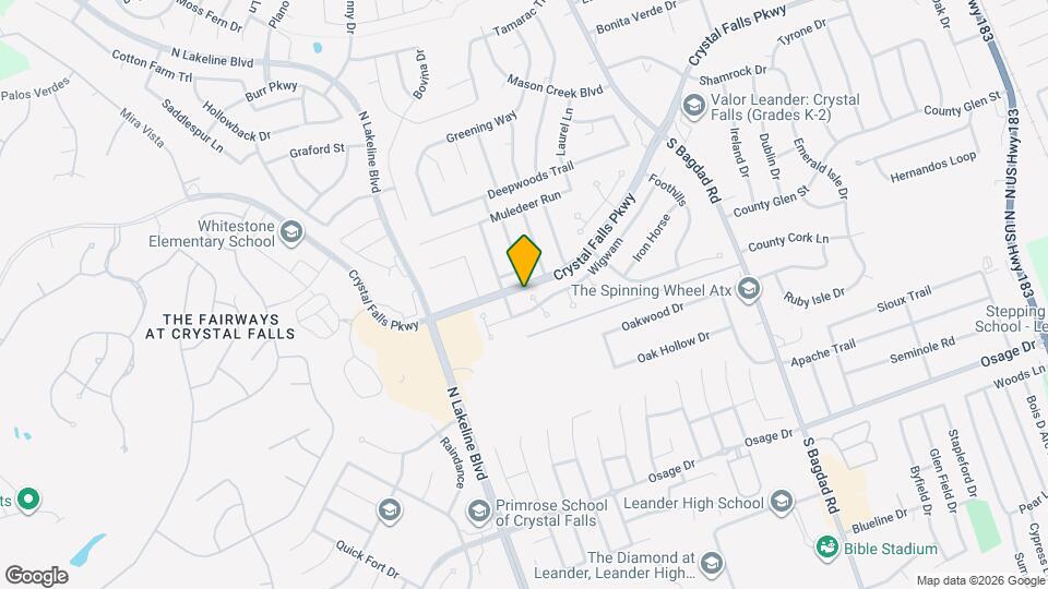 2001 Singing Hls Map and Location Details