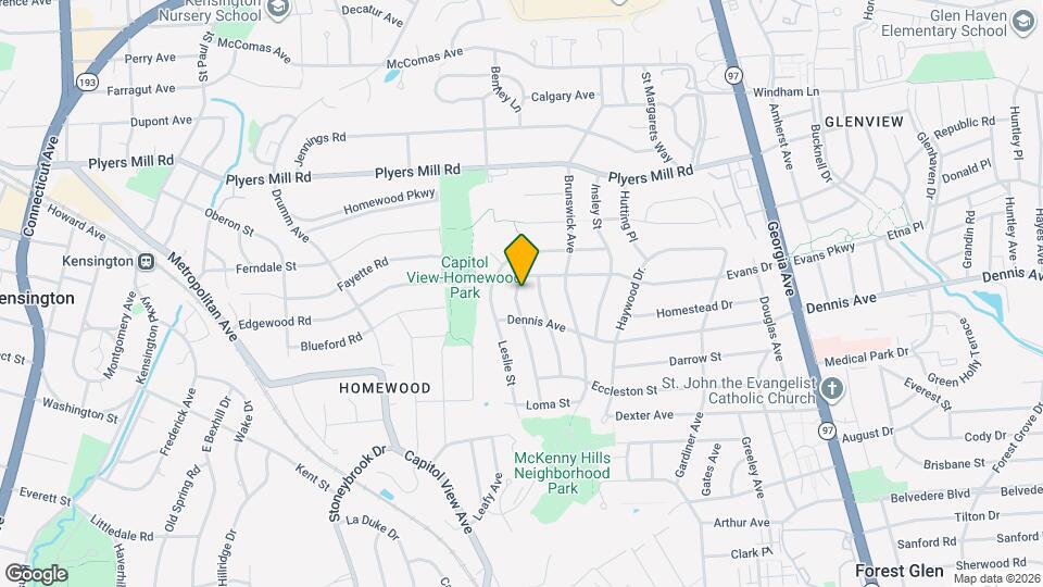 10309 Conover Dr Map and Location Details