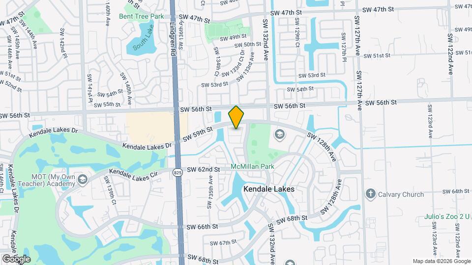 13341 SW 59th Ln Map and Location Details