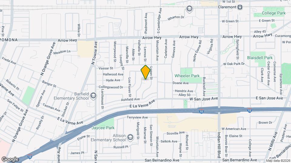 1125 Verde Ct Mapa y Detalles de la Ubicación