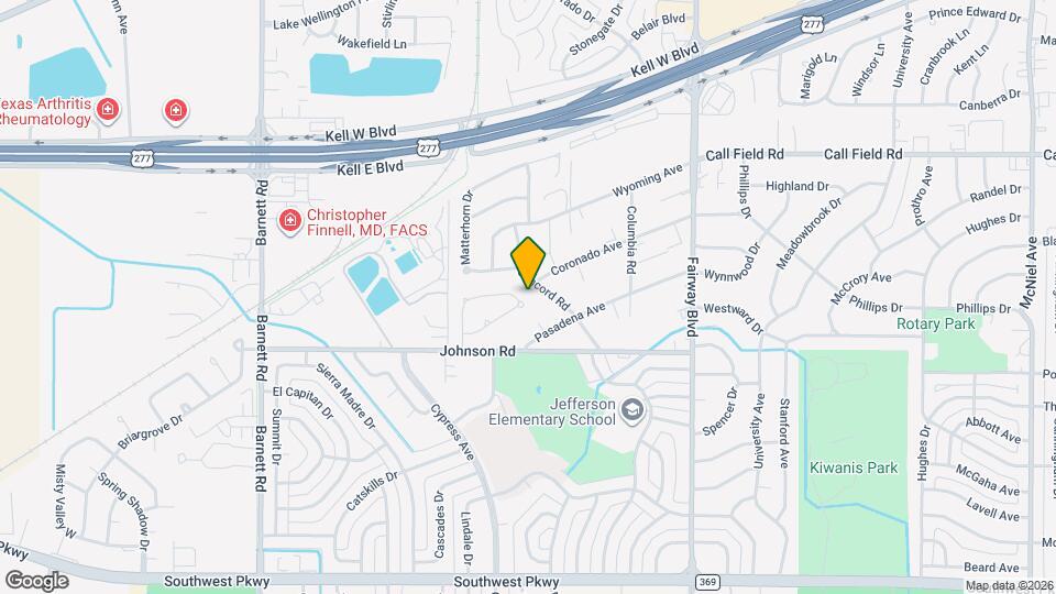 4845 Shenandoah Dr Map and Location Details
