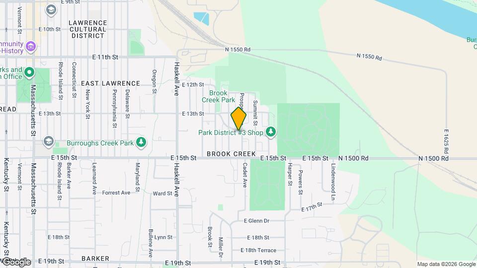 1308 Oak Hill Ave Map and Location Details