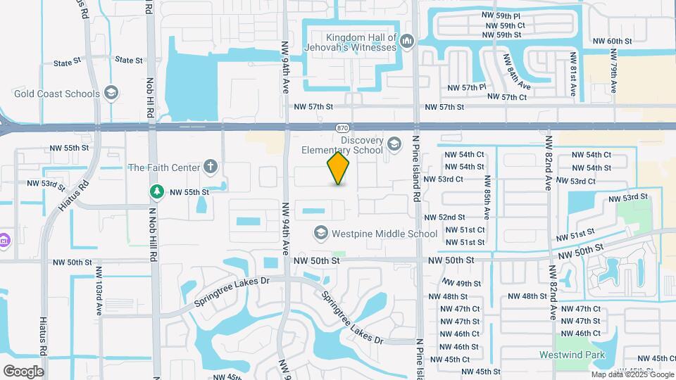 9236 NW 54th St Map and Location Details