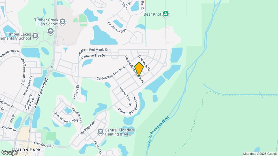 2236 Florida Soapberry Blvd Map and Location Details