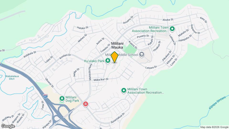 95-1011 Kuauli St Mapa y Detalles de la Ubicación