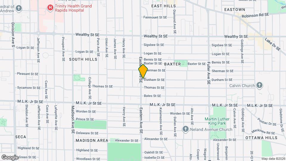 640 Eastern Ave SE Mapa y Detalles de la Ubicación