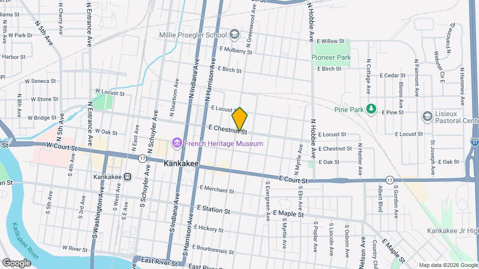 294 N Greenwood Ave Map and Location Details