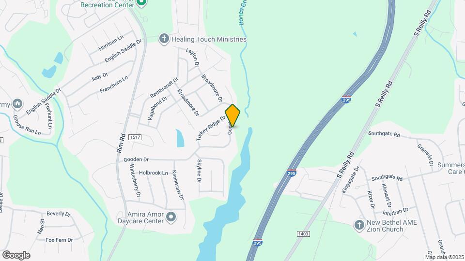 9616 Gooden Dr Map and Location Details