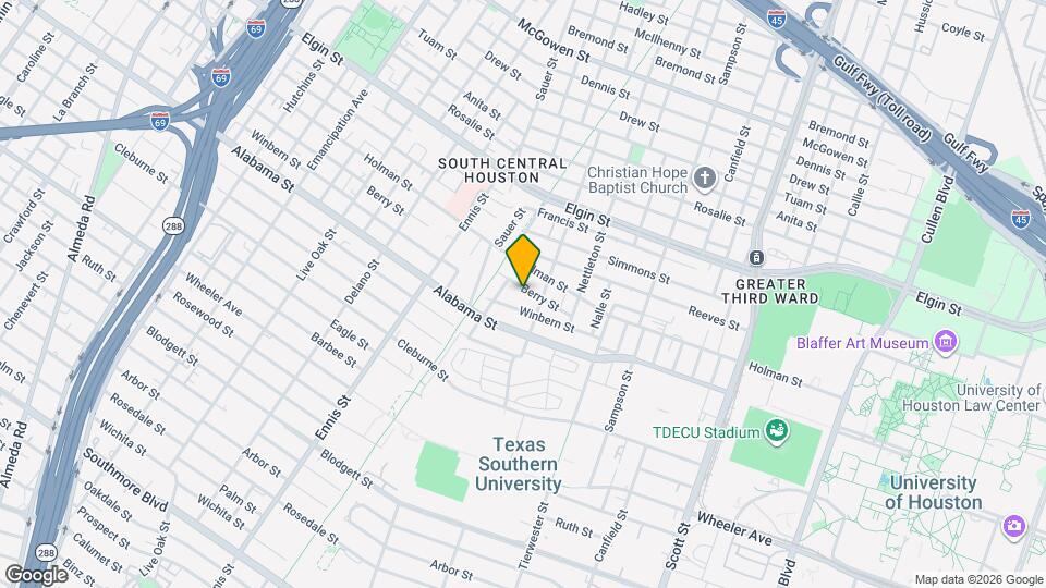 3232 Berry St Map and Location Details