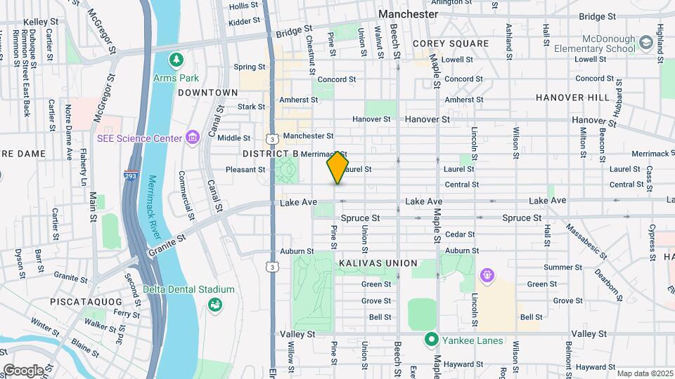 287 Pine St Mapa y Detalles de la Ubicación
