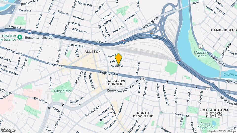 53 Gardner St, Unit 2 Map and Location Details