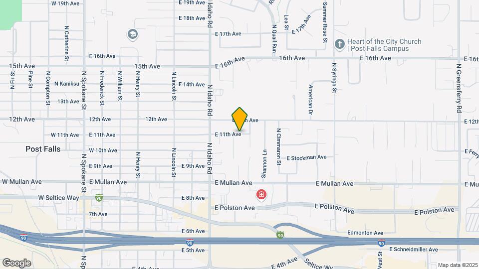 932 E RR Ave Map and Location Details