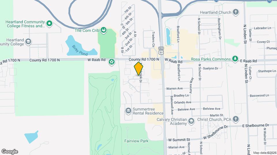 700 Golfcrest Rd N Map and Location Details