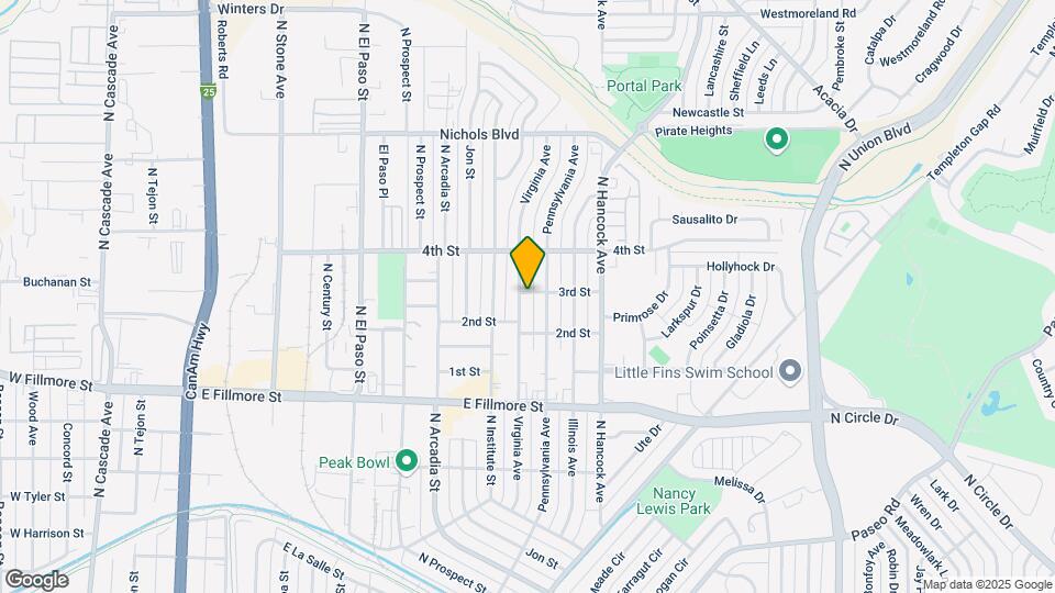 3117 Virginia Ave Map and Location Details