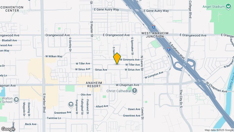 4500 W Tiller Ave Map and Location Details