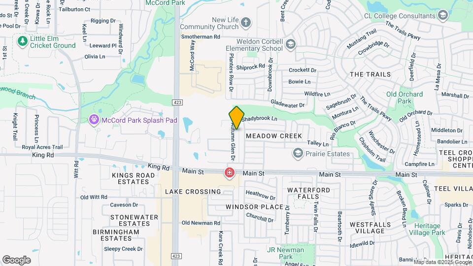 9382 Autumn Glen Dr Map and Location Details