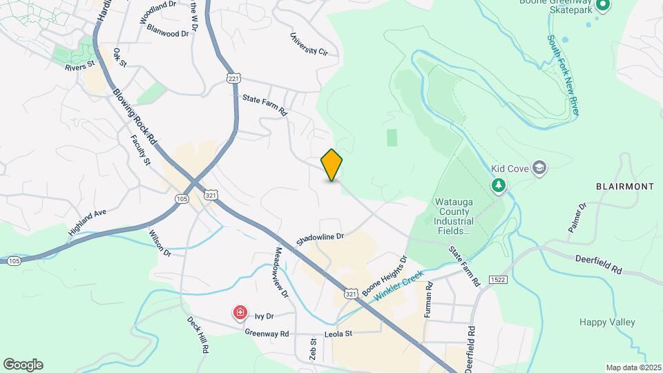 610 State Farm Rd Map and Location Details