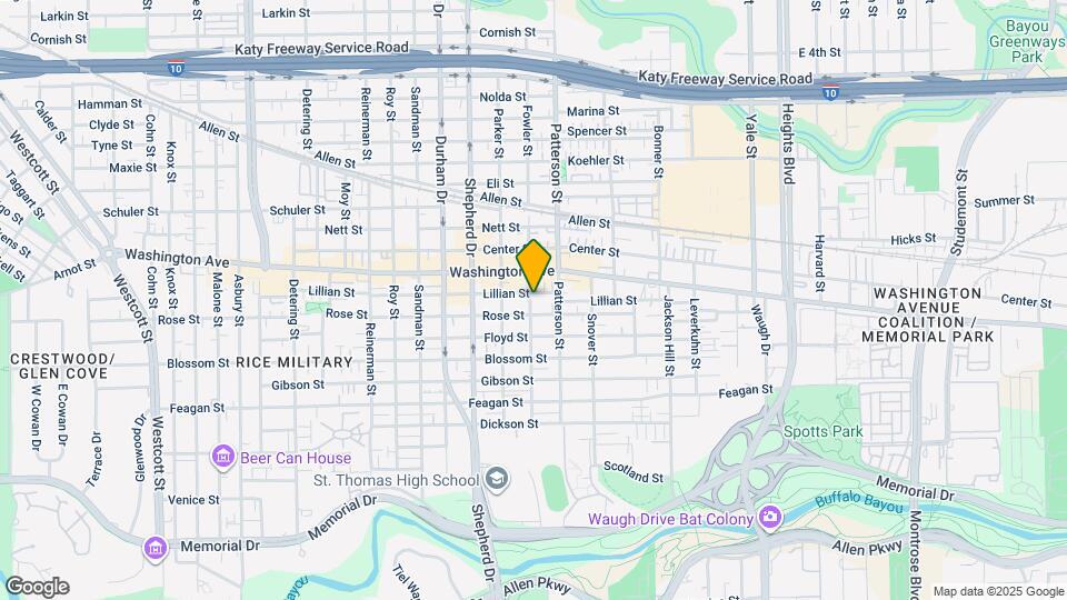 820 Fowler St Map and Location Details