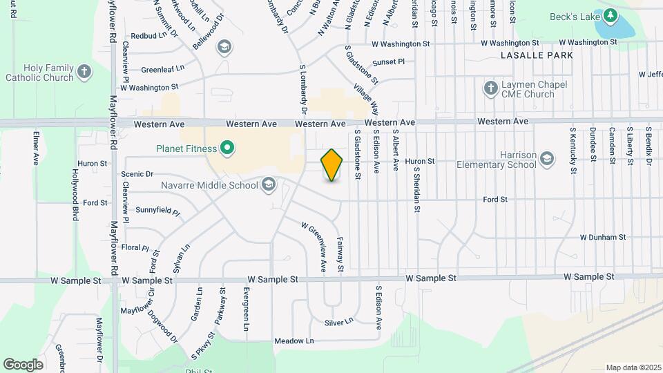 4432 Huron Cir Map and Location Details