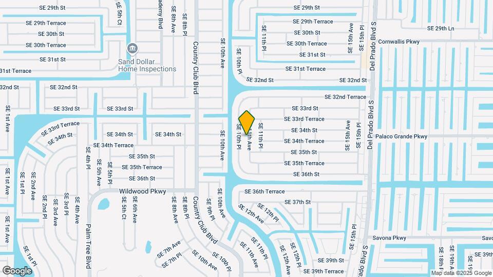 3402 SE 11th Ave Map and Location Details