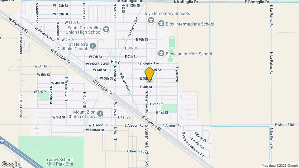 403 N Sunshine Blvd Map and Location Details