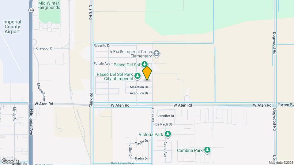 207 San Felipe Dr Mapa y Detalles de la Ubicación