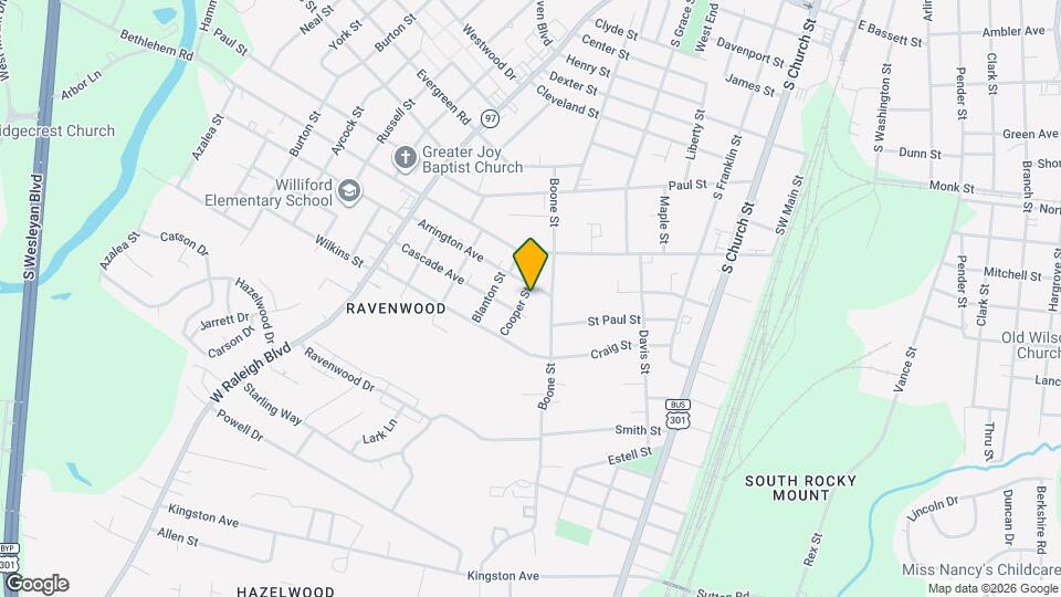 1405 Cooper St Map and Location Details