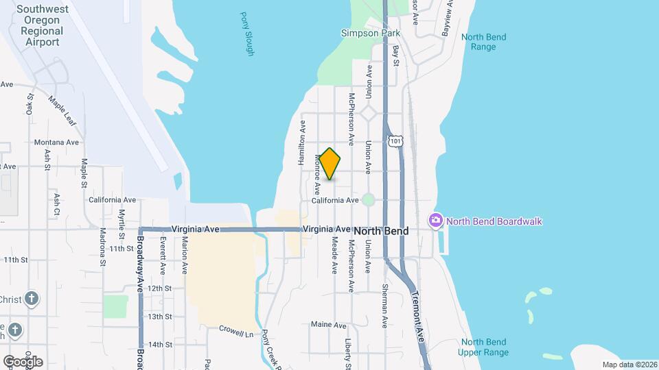 1848 Meade Ave Map and Location Details